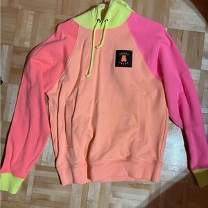 Teddy Fresh Neon Colorblock Men's Sweater
